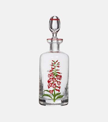 Fuchsia Murano glass oil bottle | Cabana