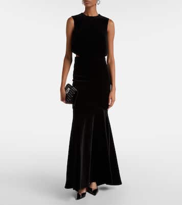Cropped-Top aus Samt | Patou