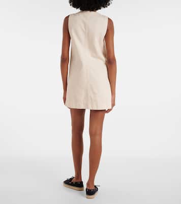Oakley denim minidress | Veronica Beard
