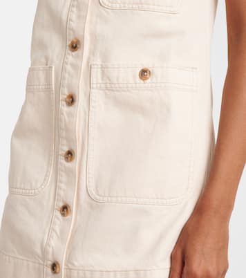 Oakley denim minidress | Veronica Beard