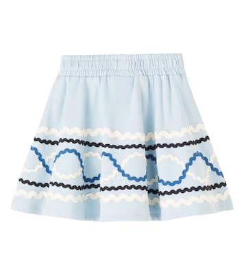 Barbera embroidered cotton skirt | Molo