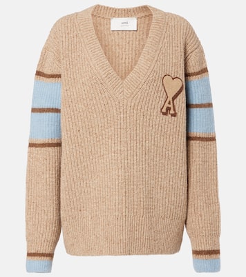 Pullover Ami de Cœur aus einem Wollgemisch | Ami Paris