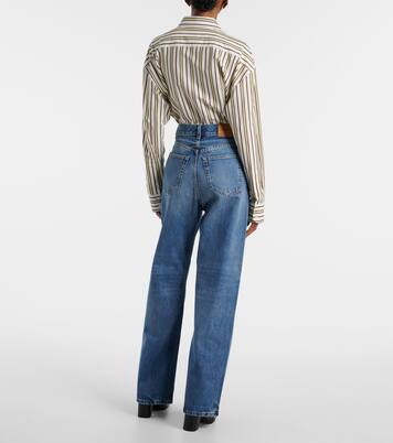Jeans anchos V-Waist | Saint Laurent