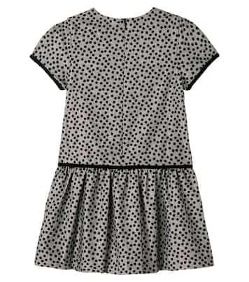 Robe en coton mélangé à pois | Tartine et Chocolat