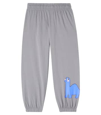 Printed cotton sweatpants | Mini Rodini