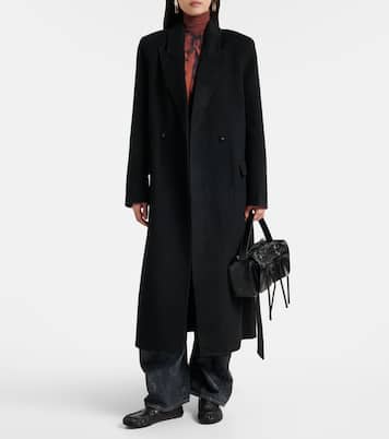 Wool and cashmere wrap coat | Acne Studios