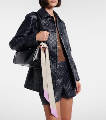 GG silk twill scarf | Gucci