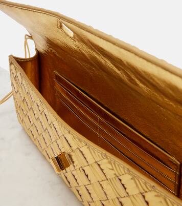 Clutch Andiamo aus Metallic-Leder | Bottega Veneta