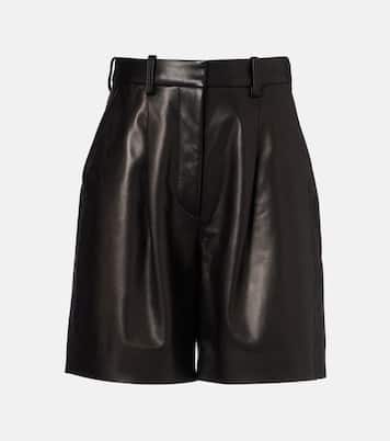 Suze leather shorts | Joseph