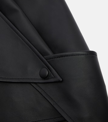 Leather hood | Nour Hammour