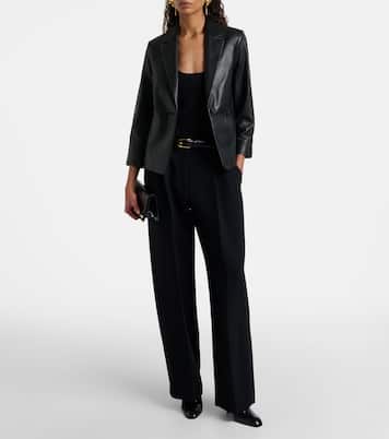 Leather blazer | Vince