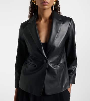 Leather blazer | Vince
