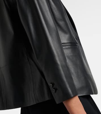 Leather blazer | Vince