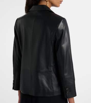 Leather blazer | Vince