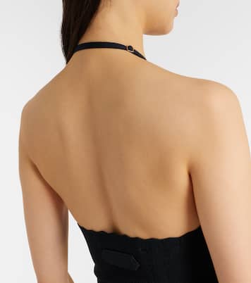 Tablier knitted halterneck top | Jacquemus