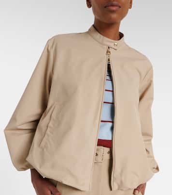 Gruissan cotton-blend bomber jacket | Moncler