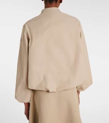 Gruissan cotton-blend bomber jacket | Moncler