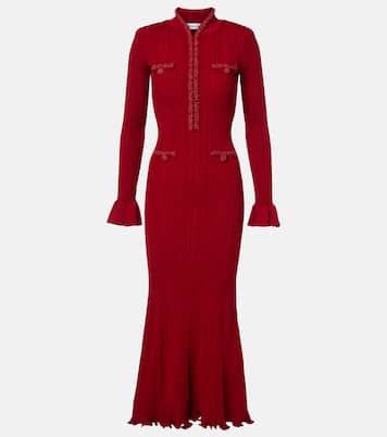 Robe midi à perles | Self-Portrait