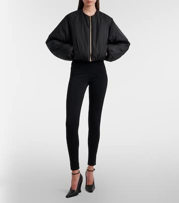 110 leather wedges | Alaïa