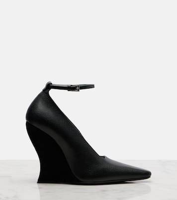 110 leather wedges | Alaïa