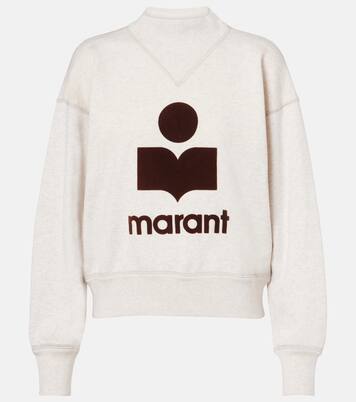 Moby logo cotton-blend sweatshirt | Marant Etoile