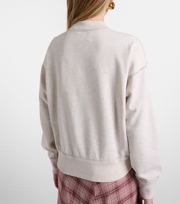 Moby logo cotton-blend sweatshirt | Marant Etoile