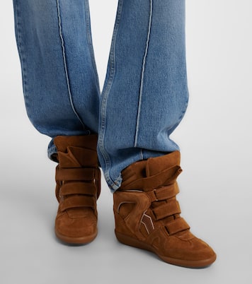 High-Top Sneakers Bekett aus Veloursleder | Isabel Marant