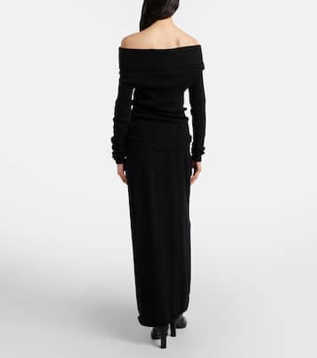 Maxirock Charlotta aus Baumwolle und Kaschmir | Lisa Yang