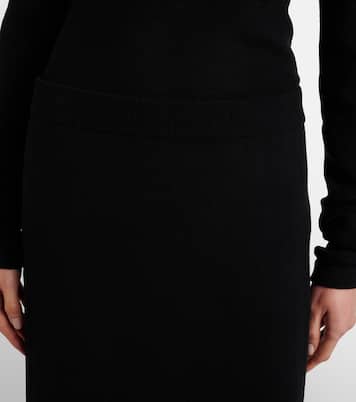 Maxirock Charlotta aus Baumwolle und Kaschmir | Lisa Yang