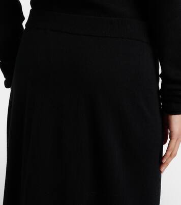 Maxirock Charlotta aus Baumwolle und Kaschmir | Lisa Yang