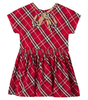 Burberry Check cotton dress | Burberry Kids