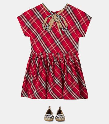 Kleid Burberry Check aus Baumwolle | Burberry Kids