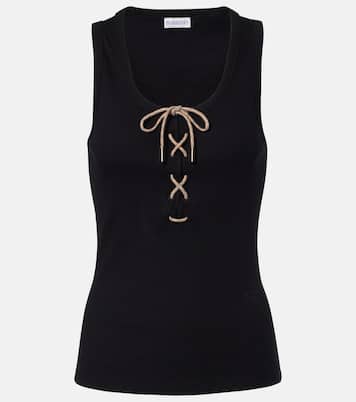 Tank top en mezcla de algodón | Burberry