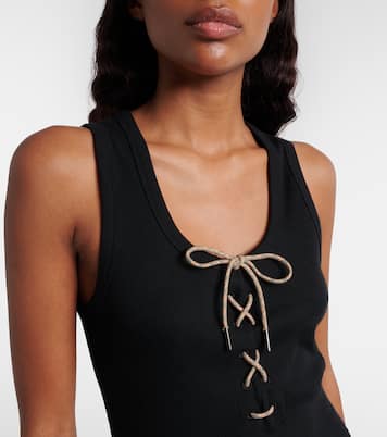 Tank top en mezcla de algodón | Burberry