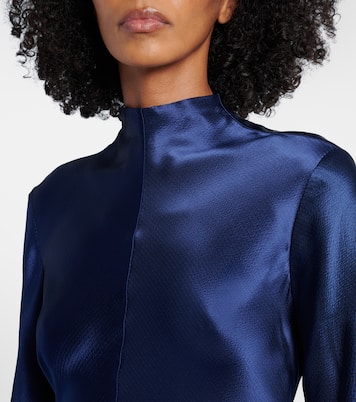 فستان طويل من الساتان | Fforme