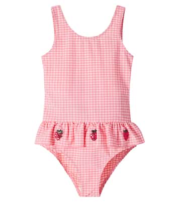 Etta gingham seersucker swimsuit | Konges Sløjd