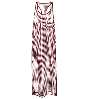 Mesh midi dress | Ganni