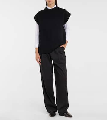 Petra cotton-blend shirt | The Row