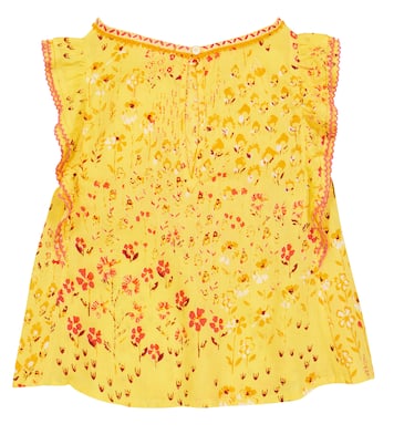 Bedruckte Bluse Amber | Poupette St Barth Kids