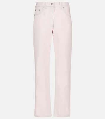 Jeans regular a vita alta | Prada