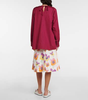Top en popelín de algodón | Marni
