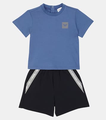 Bébé – T-shirt et short en coton | Emporio Armani Kids