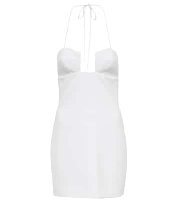 Minikleid aus Crêpe | Mônot