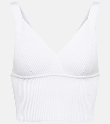 Ribbed crop top | Alaïa