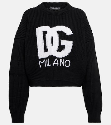 Jersey de lana cropped | Dolce&Gabbana