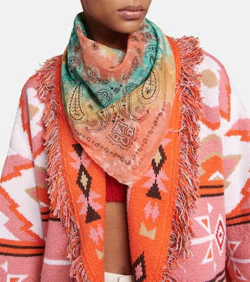 Pañuelo Bandana en chifón de algodón | Alanui