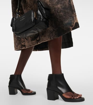 Sandalen aus Leder | Miu Miu