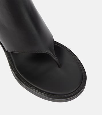 Sandalen aus Leder | Miu Miu