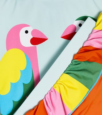 Baby - Rashguard e slip bikini con stampa | Stella McCartney Kids