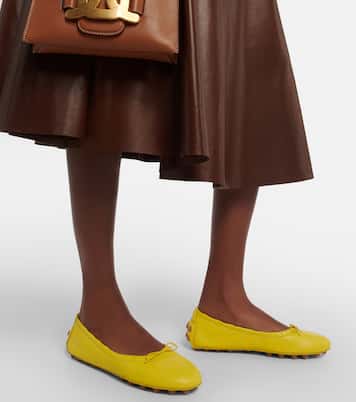 Bailarinas Bubble Ballerinas de piel | Tod's